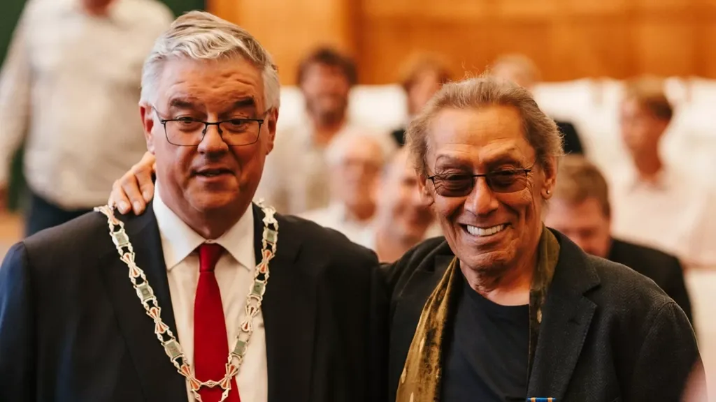 Alex Van Halen knighted in Nijmegen, proud reminder of his Dutch roots