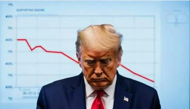 Trump’s Approval Rating Has Plunged to a Dangerous Low