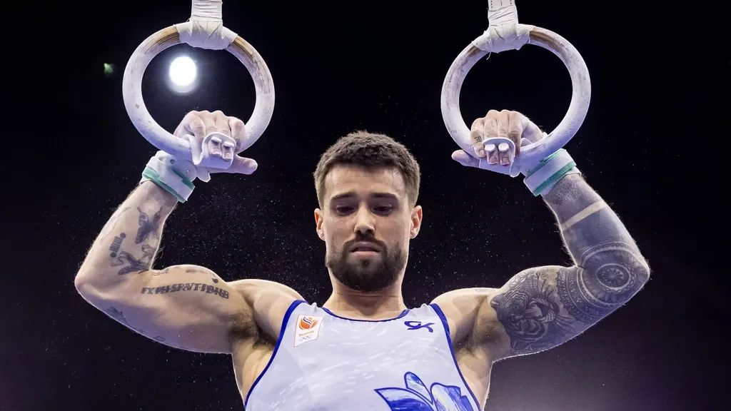 Dutch men's gymnasts seventh in team final; Japan clinches world title after thrilling finish