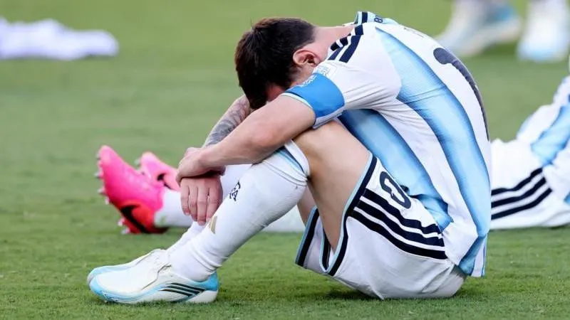 Messi cried after Argentina lost World Cup final