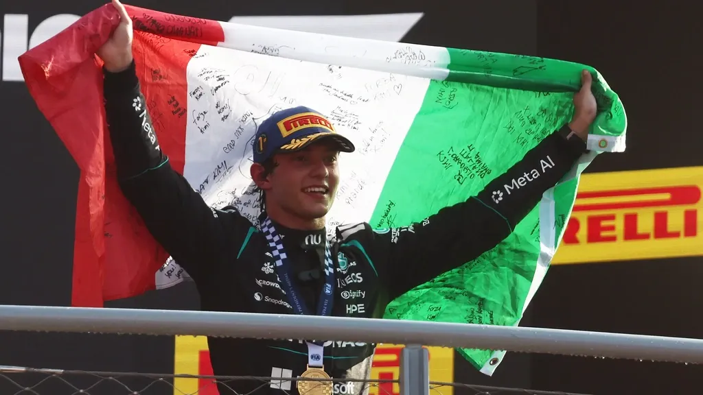 Andrea Kimi Antonelli, after his Monza win, truly becomes Italy’s national hero
