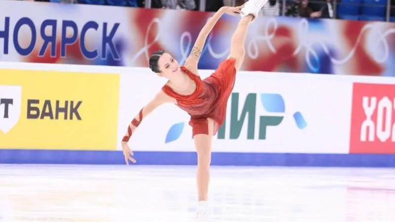 Russia's figure skater Dzepka triumphs at Junior Grand Prix stage in China