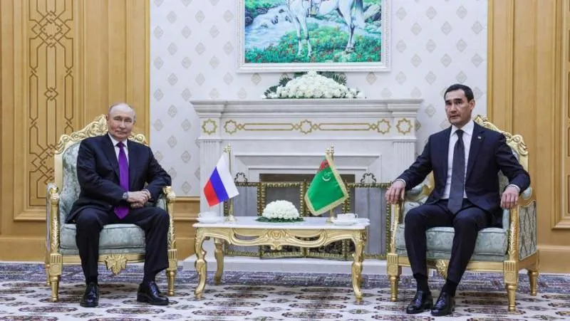 Presidents of Russia and Turkmenistan Hold Productive Bilateral Meeting