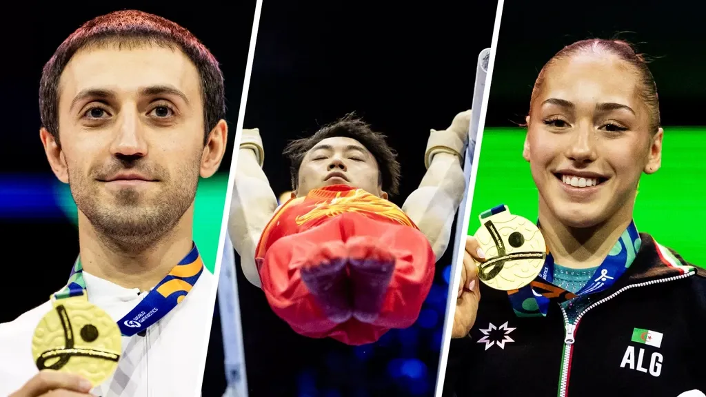 Davtjan world champion on vault, Zou and Nemour take world titles on pommel and beam