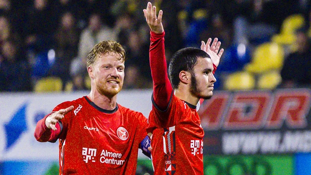 Almere City and Roda JC Hold Strong Near Top, Volendam’s Perfect Home Run Ends
