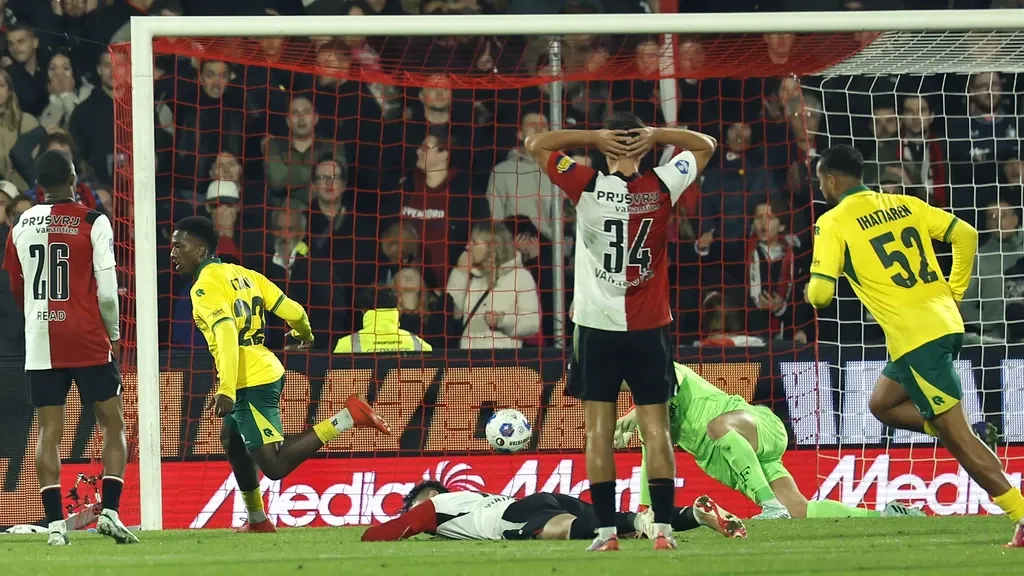 Dominant Feyenoord fails to break Fortuna Sittard: 1-1