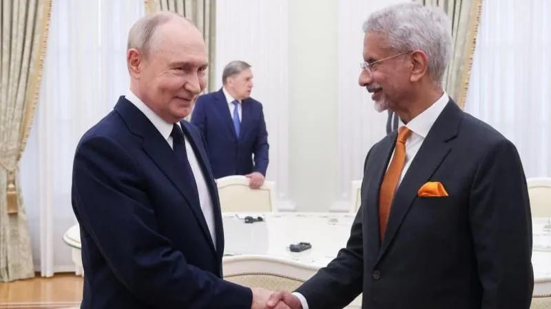 Putin Asked India's Foreign Minister to Convey His Best Wishes to Modi