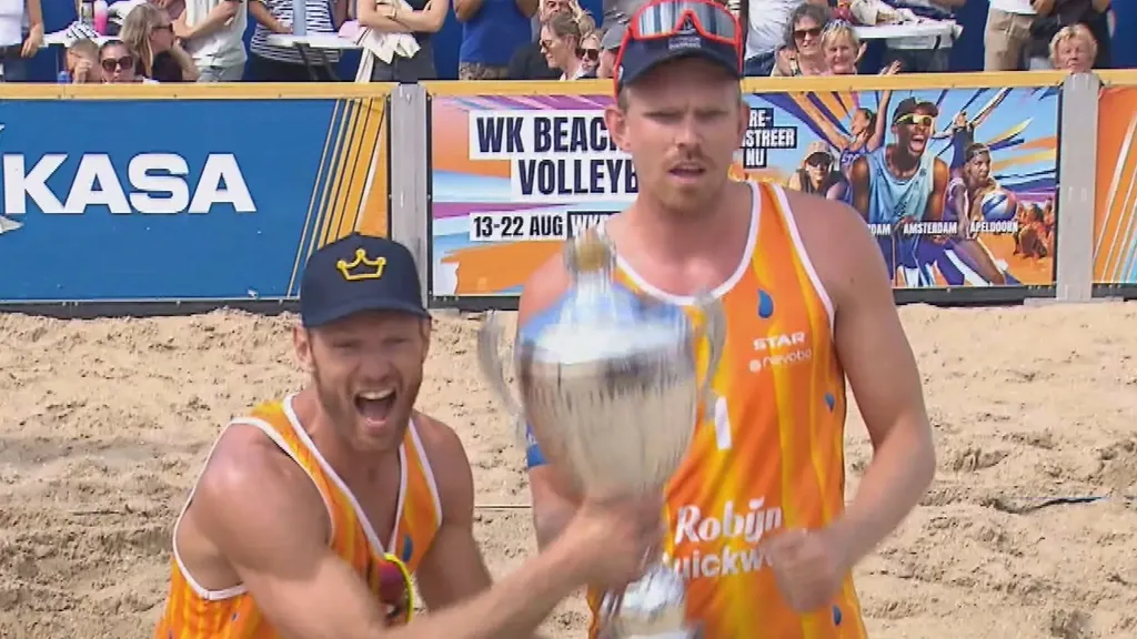 Our own Boermans and Brouwer become Dutch beach volleyball champions together for the first time