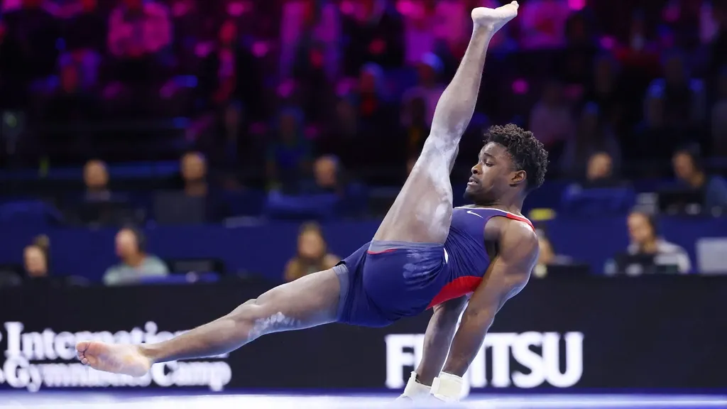American gymnast Frederick Richard dethrones Jarman on floor, grabs World Championship gold