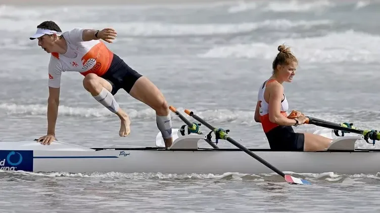 No Dutch rowing medal in new Olympic beach sprint event