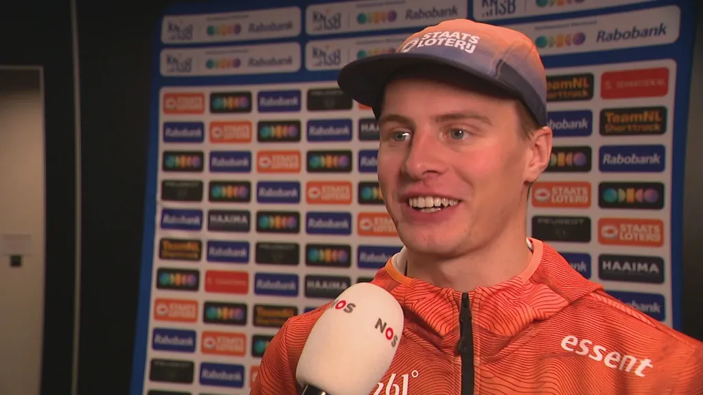 Brings a bag of pepernoten to Vancouver: Van 't Wout puts on 8 kilos for the new season