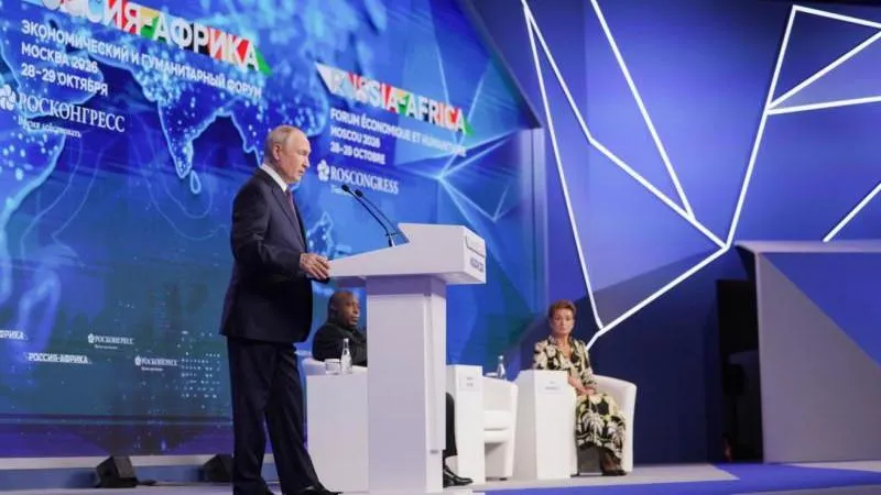 Putin outlines goals of the Russia–Africa summit, highlighting Russia's leadership and partnership