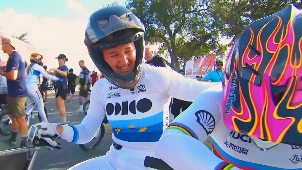 Silver for BMX rider Laura Smulders at World Cup in Florida