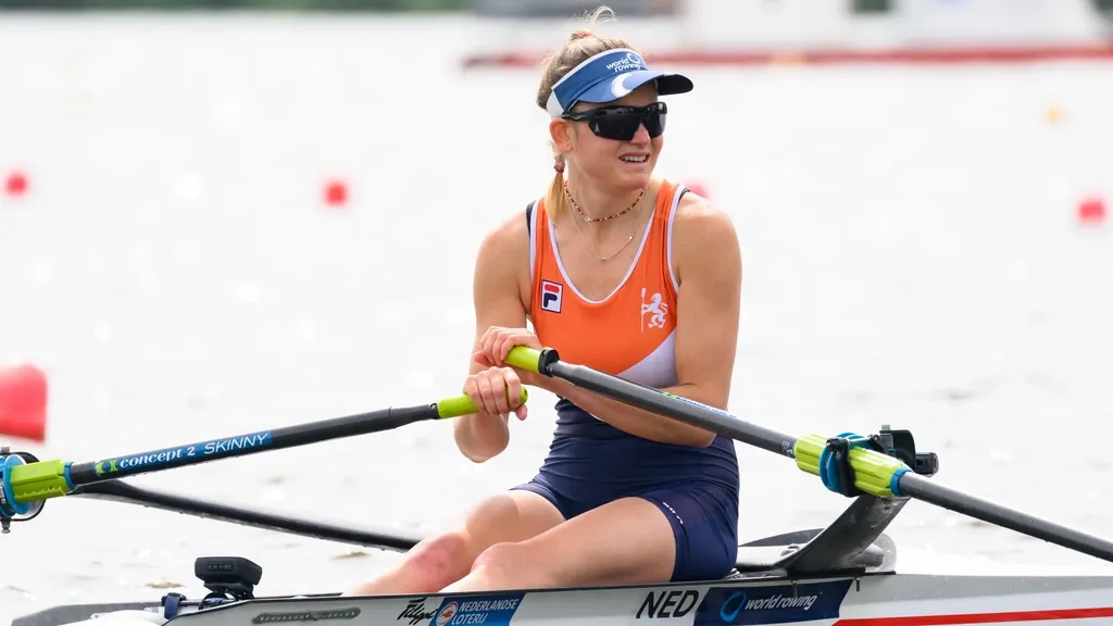 Skiff rower Kettler takes silver at Europeans largely skipped by top crews