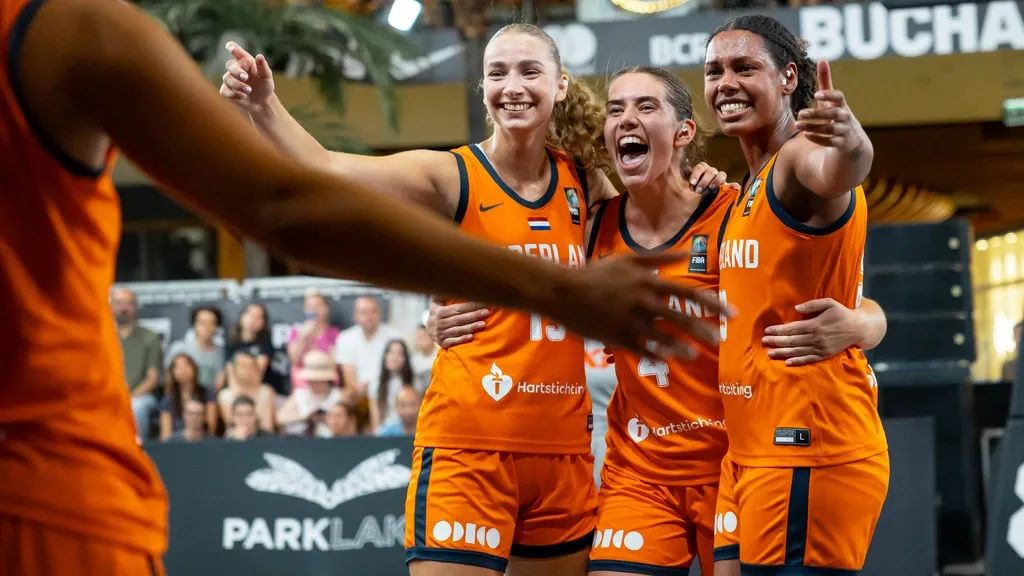 Dutch 3x3 basketballers triumph again in Bucharest
